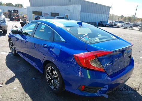 2017 Honda Civic Ex-L из США, поврежденный, VIN 19XFC1F79HE211261